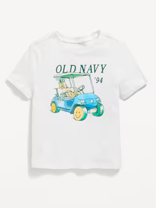 Short-Sleeve Logo-Graphic T-Shirt for Toddler Boys | Old Navy (US)
