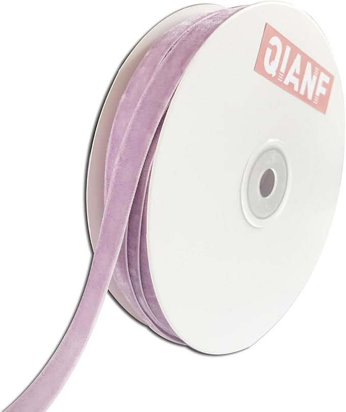 Vintage Lavender Velvet Ribbon, 3/8 Inch X 25Yd | Amazon (US)