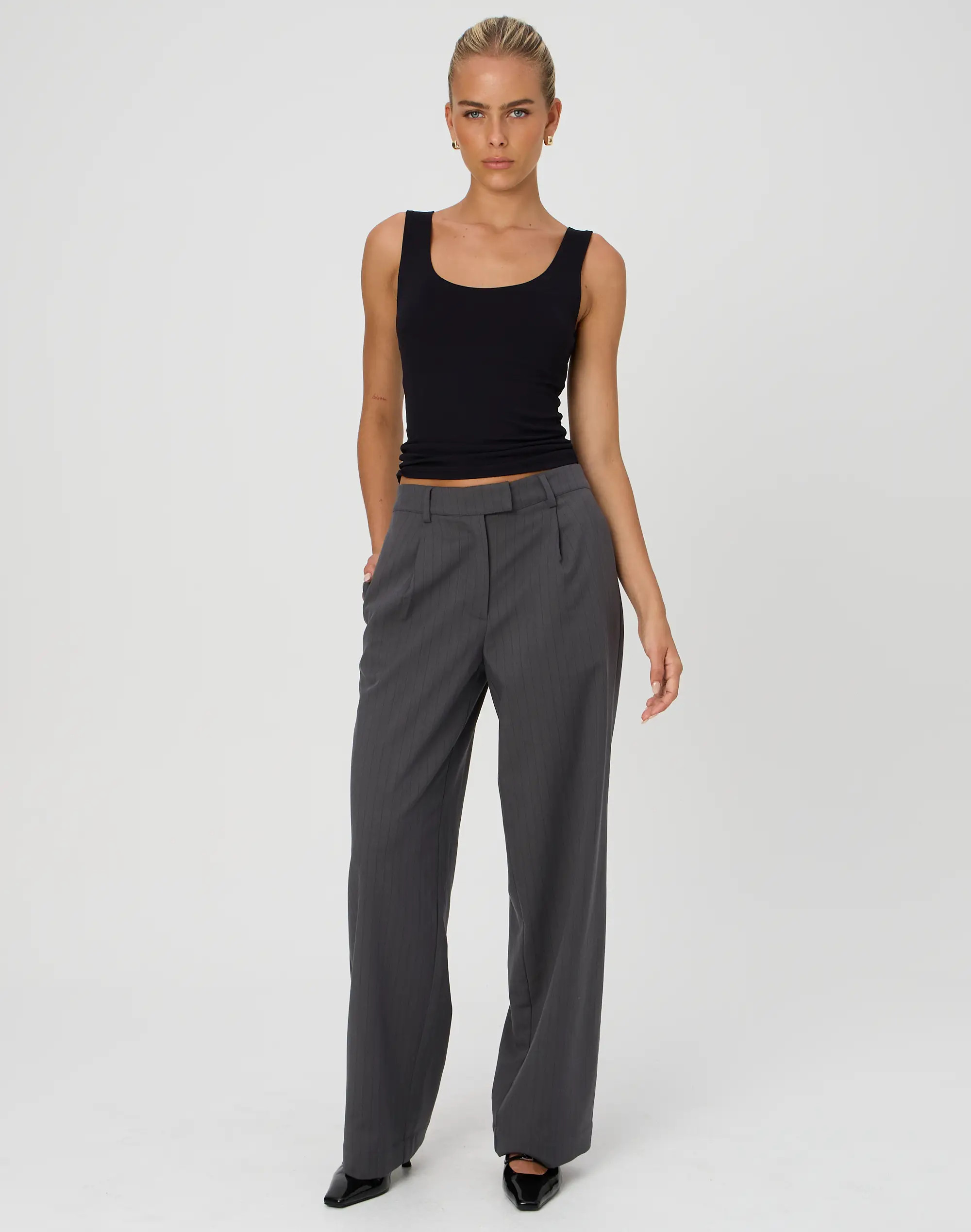 Mid Rise Tailored Pant | Glassons (Australia)