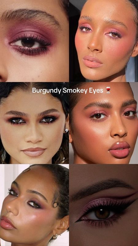 easy burgundy smokey eye makeup routine using Chanel ombre essentielle multi use long wear eyeshadows - linked below #makeup #beauty #eyes #tiktok #chanel 

#LTKfindsunder50 #LTKSeasonal #LTKbeauty