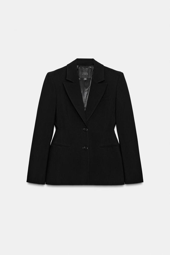 TOPSTITCHED FITTED BLAZER ZW COLLECTION | Zara US