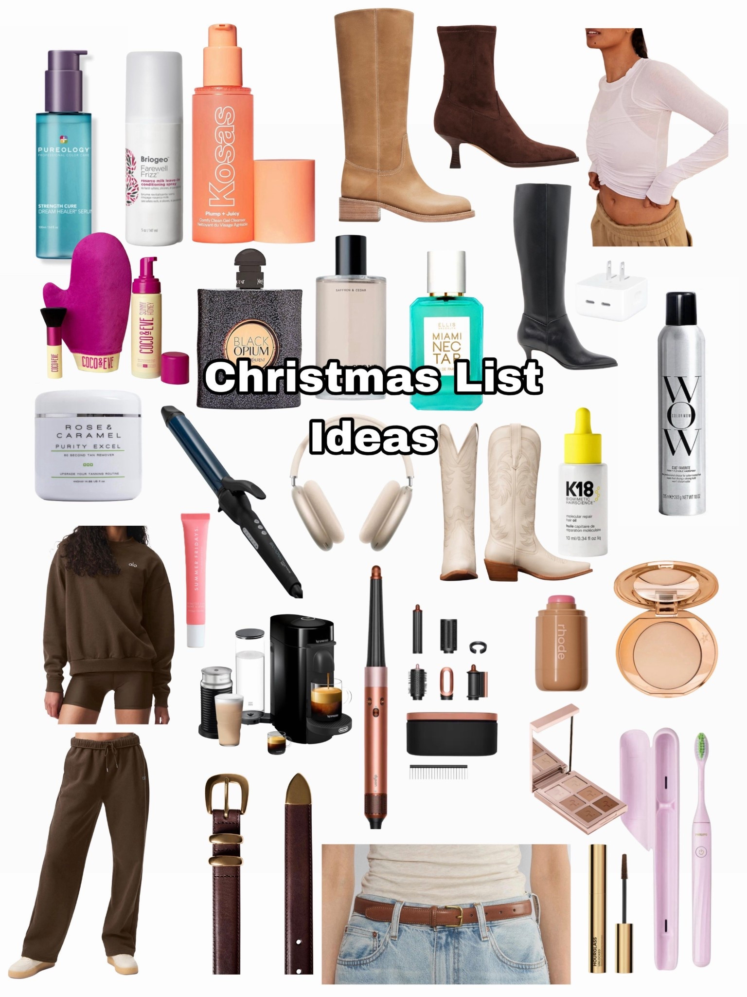 What I would ask for Christmas if I didn’t already have it! These are some of my favorites that I use daily. Happy shopping 🛍️💖

#LTKHoliday #LTKGiftGuide #LTKgrwm