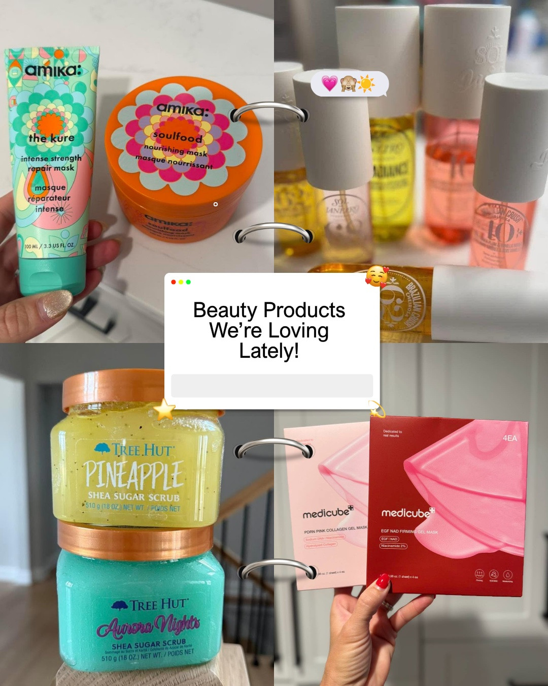 A few beauty favorites we’ve been loving lately ✨

#beautyfavorites #beautyfinds #summerbeauty #beautyroutine #amazonbeauty

#LTKmomlife #LTKBeauty #LTKselfcare