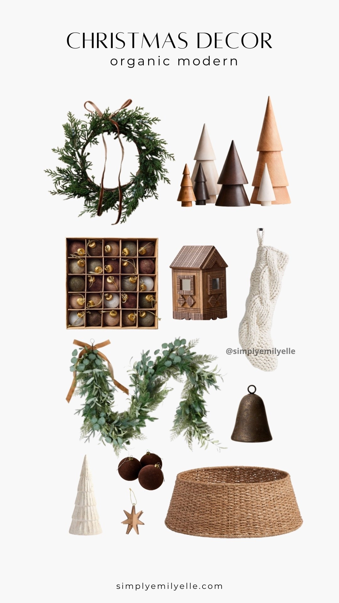 Christmas decor, Christmas decorations, natural Christmas decor, organic Christmas decor, organic modern Christmas decor, studio McGee Christmas, wood Christmas decor 

#LTKHome #LTKSeasonal #LTKFindsUnder50