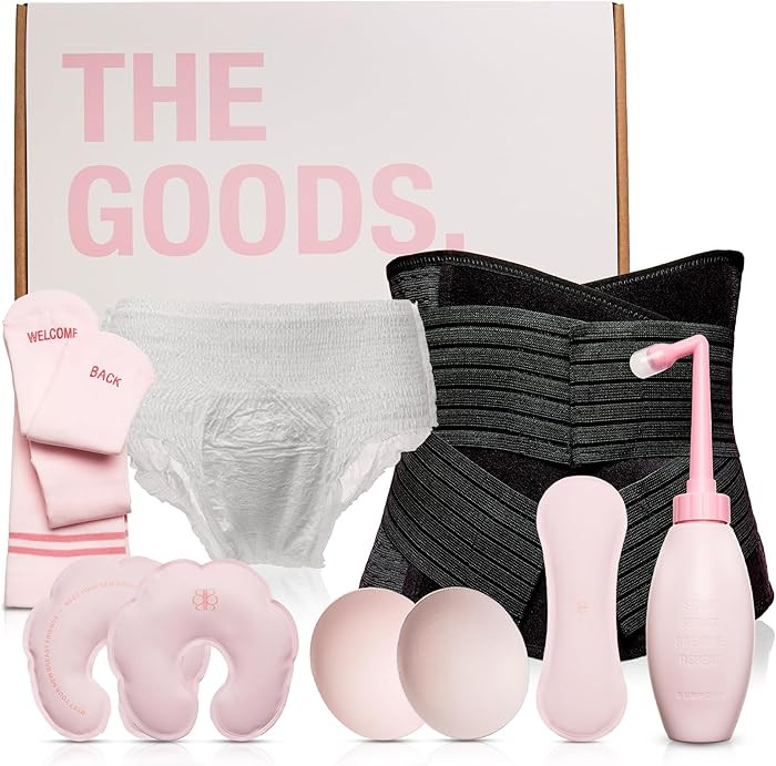 The Goods Postpartum Recovery Kit for New Moms - Labor, Delivery & Perineal Essentials with Core ... | Amazon (US)