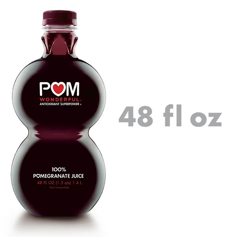 Pom Wonderful 100% Pomegranate Juice, 48 Fl Oz | Walmart (US)