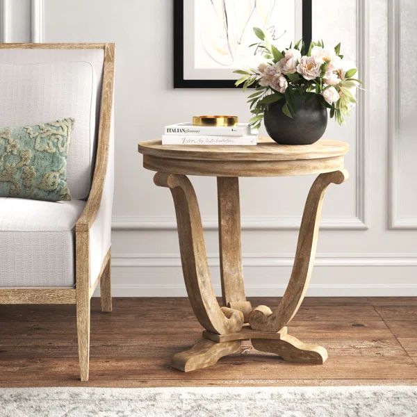 Adagio 24'' Tall Pedestal End Table | Wayfair North America