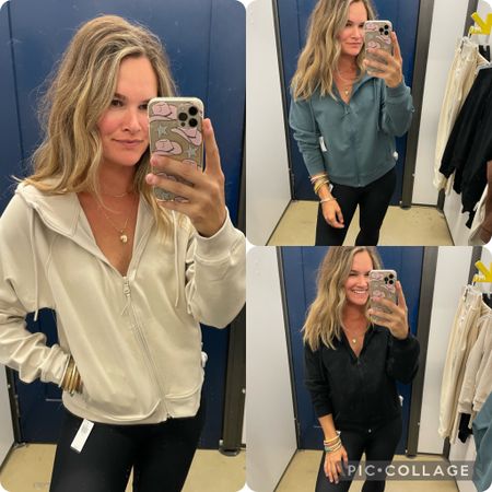 True sizing . Okkkk this material and the quality 10/10 I love these zip ups from old navy. Remind me of the scuba. Wearing a small ✨ 
.
#oldnavy #okdnavystyle #oldnavyfashion #athleisure #workoutclothes #lulu #casualstyle #casualoutfit #loungewear 

#LTKfindsunder50 #LTKsalealert #LTKfitness