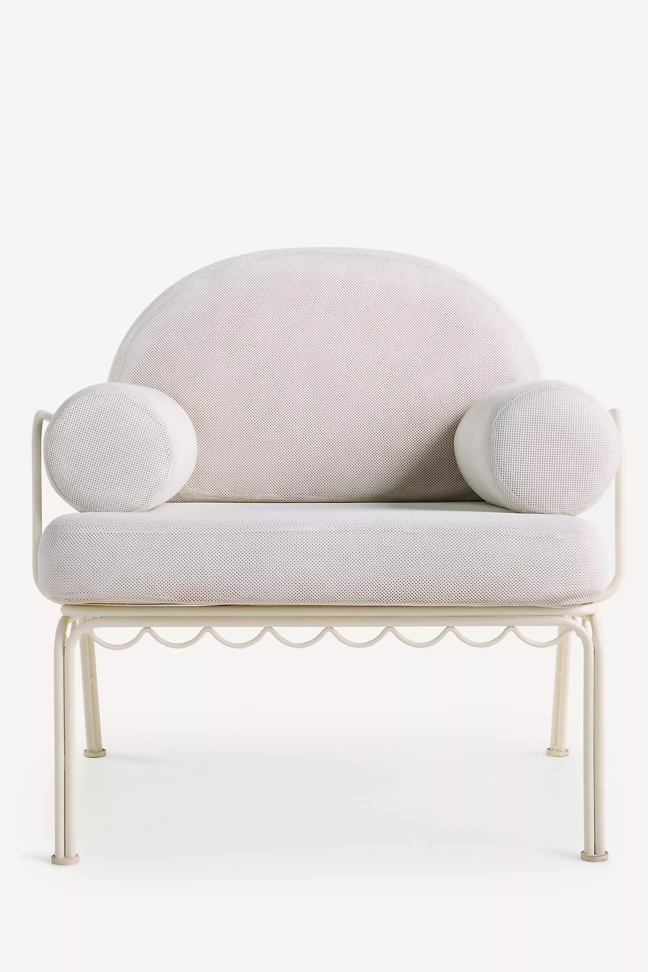 Business & Pleasure Co. The Al Fresco Occasional Chair Frame & Cushion Insert Set | Anthropologie (US)