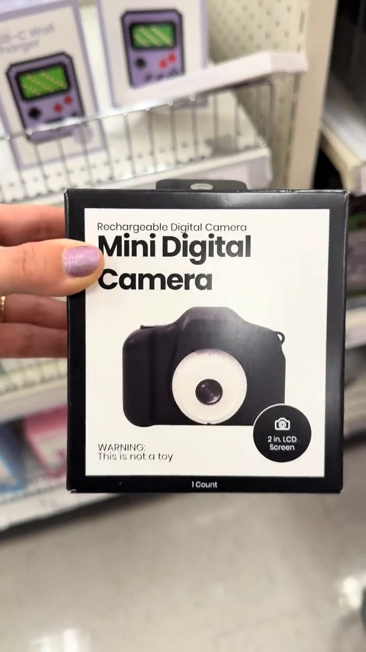 The PERFECT Easter basket stuffer! $5 mini digital cameras!🐰 

Mini camera, kids camera, Easter basket ideas

#LTKSeasonal #LTKSpringSale #LTKKids