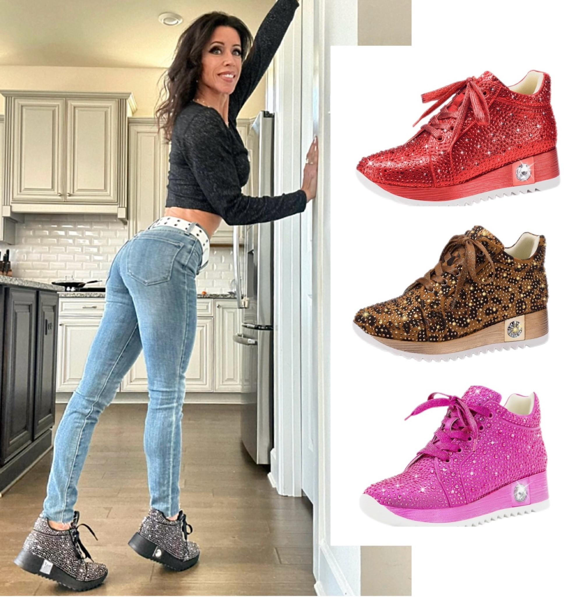 My friend Alexis told me about these super cute, fun, comfy sneakers on Amazon! I’m shocked at just how comfy they are. The slight wedge heel is perfect for anyone who suffers from plantar fasciitis.🫶

#LTKFitness #LTKStyleTip #LTKShoeCrush