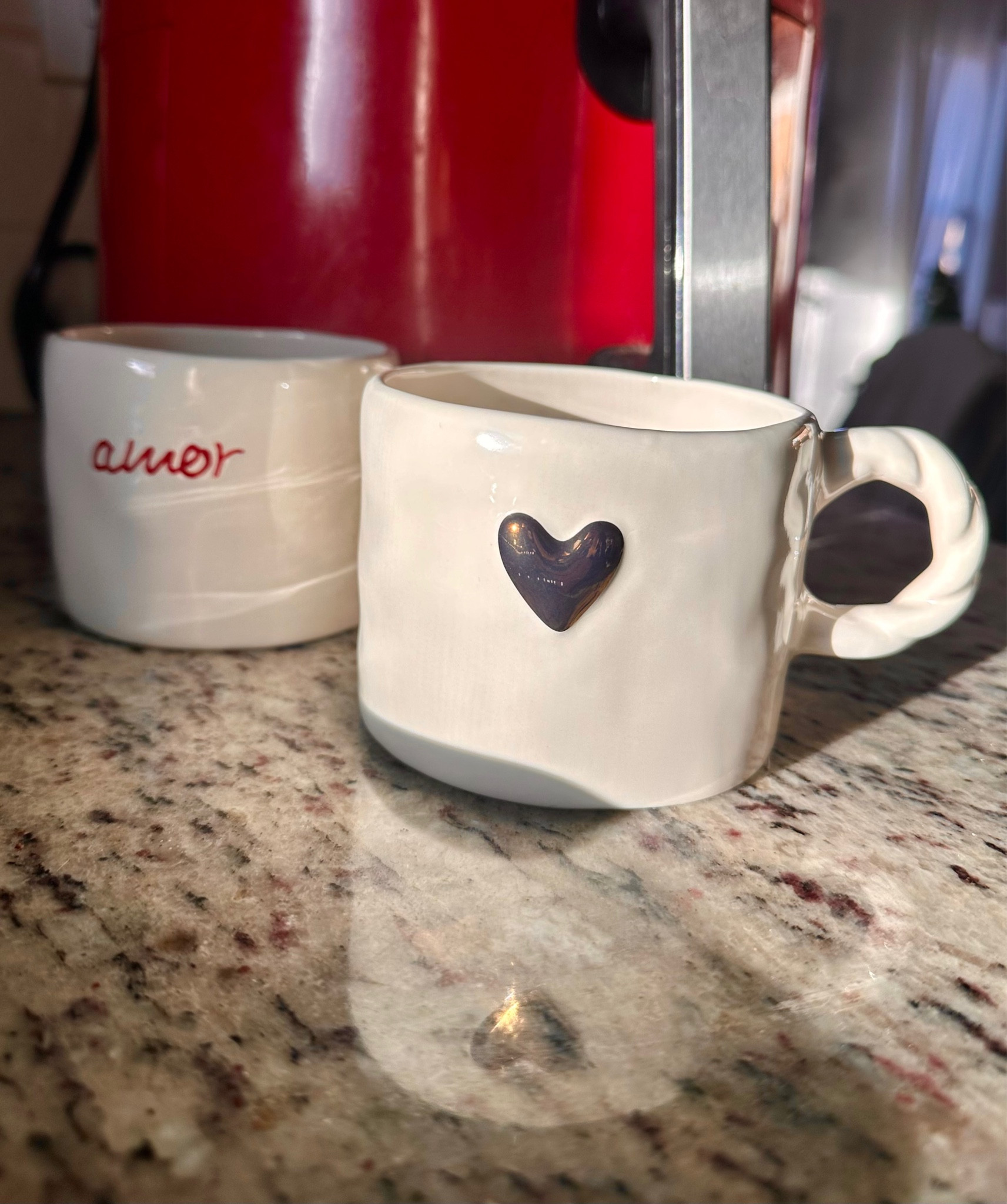 His & hers Valentine’s Day mugs ($5 each) 

Valentine’s Day decor | mugs | v day mugs 

#LTKHome #LTKSeasonal #LTKFindsUnder50
