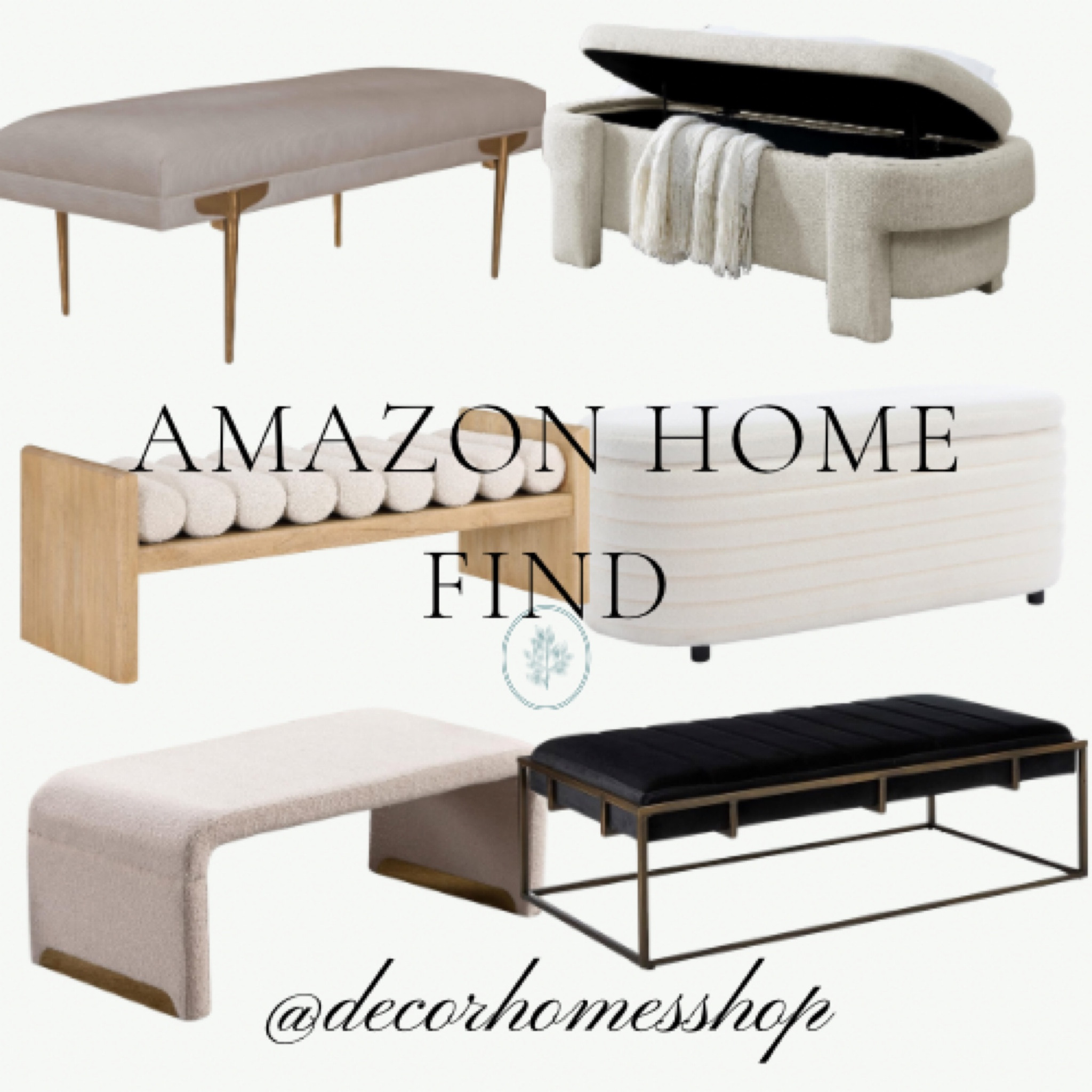 Amazon Ottoman Bench