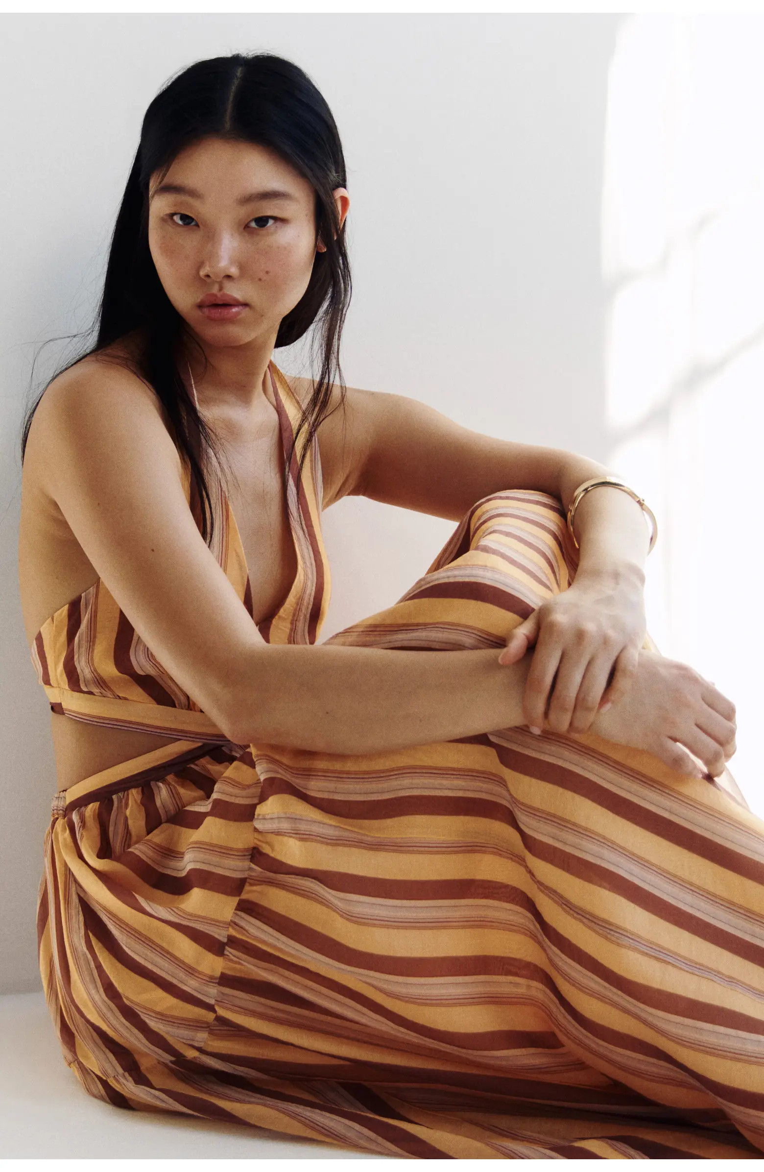 H&M Cutout halterneck dress | Nordstrom | Nordstrom