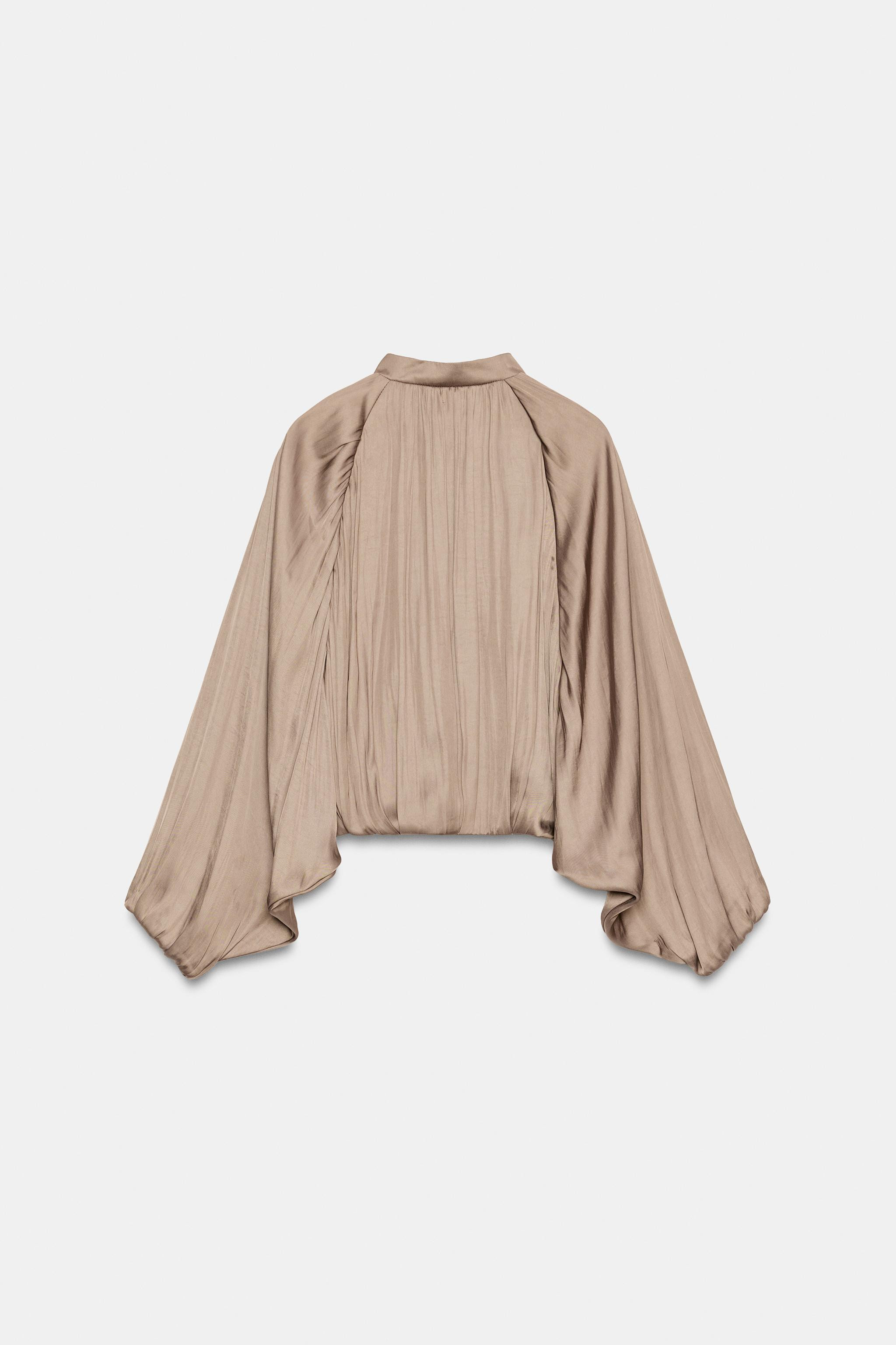 SATIN BOMBER JACKET | Zara US