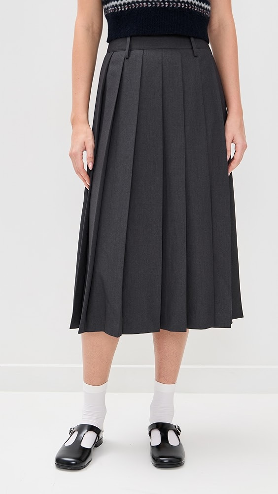 Pleats Long Skirt | Shopbop