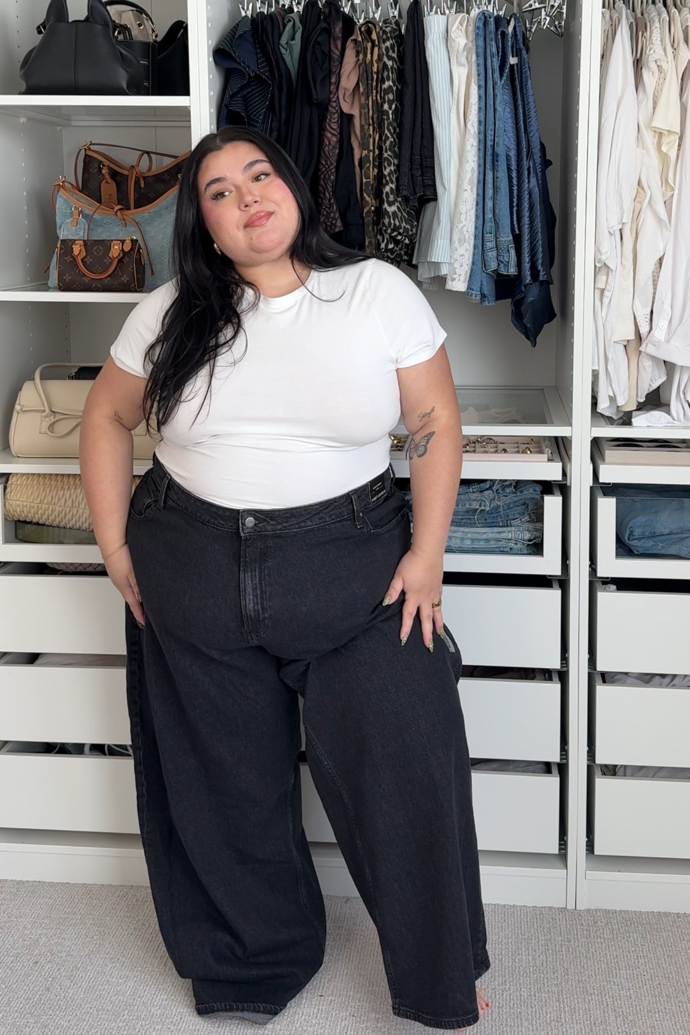 size:26 but needs to be tailored for me! 
top:2x

#LTKStyleTip #LTKSaleAlert #LTKPlusSize