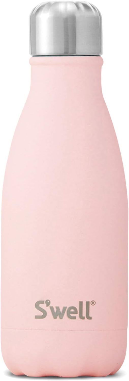 S'well Stainless Steel Water Bottle - 9 Fl Oz - Pink Topaz - Triple-Layered Vacuum-Insulated Cont... | Amazon (US)