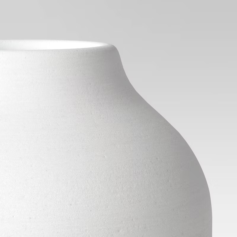 Textured Ceramic Vase White - Project 62™ | Target