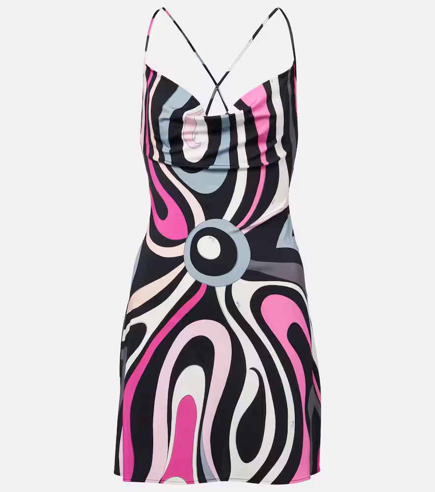 Pucci Marmo satin slip dress | Mytheresa (US/CA)