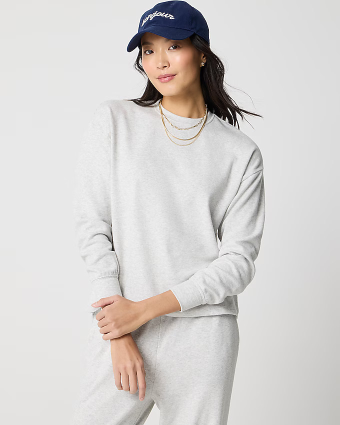 Crewneck sweatshirt in cloudspun yarn | J.Crew Factory