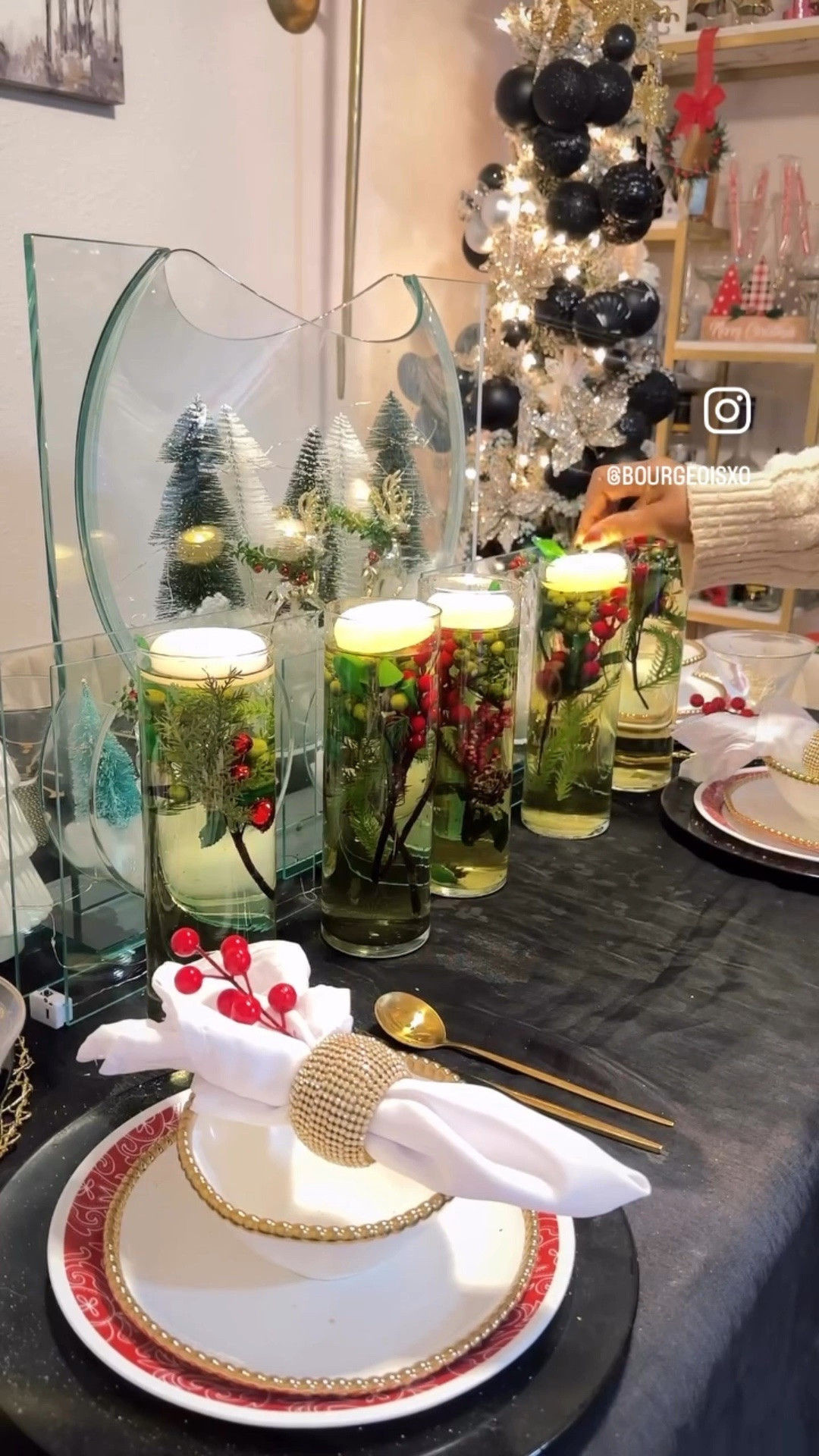 A little candlelight, a little greenery, and a whole lot of Christmas magic at the table 🤍🎄 Where memories are made and stories are shared.✨

Flameless LED Floating Candles, 3-Inch Plastic Battery Operated Tealights, Glow Time Over 120 Hours! 

Elegant tablescape inspiration featuring layered linens, seasonal florals, and timeless table decor. Perfect for hosting, holiday entertaining, and everyday dining with style.

#ChristmasTablescape #HolidayTable #ChristmasDecor #HolidayDecor #ChristmasHome 

#LTKHome #LTKSeasonal #LTKHoliday