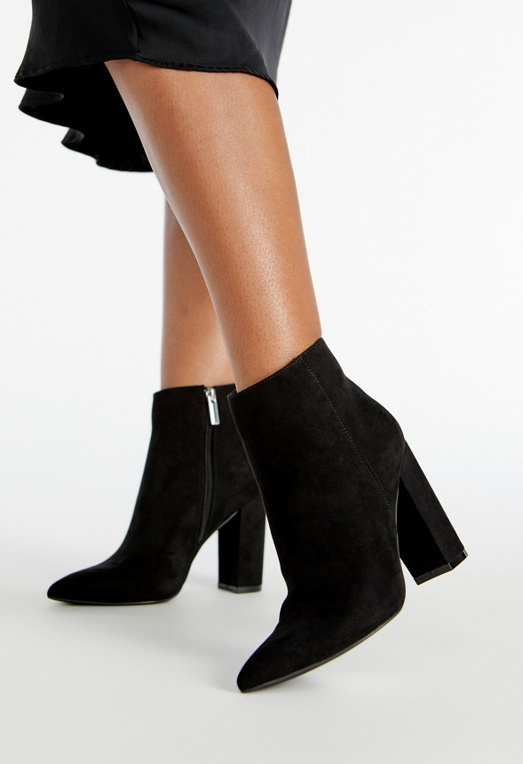 Rosamund Block Heel Bootie | JustFab