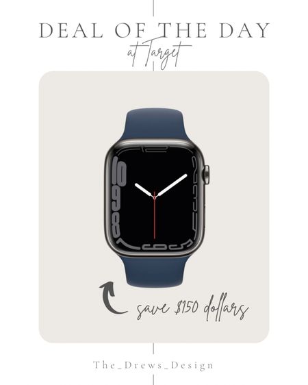 Save $150 on the Apple Watch at target. Gift idea 

#LTKfit #LTKsalealert #LTKGiftGuide