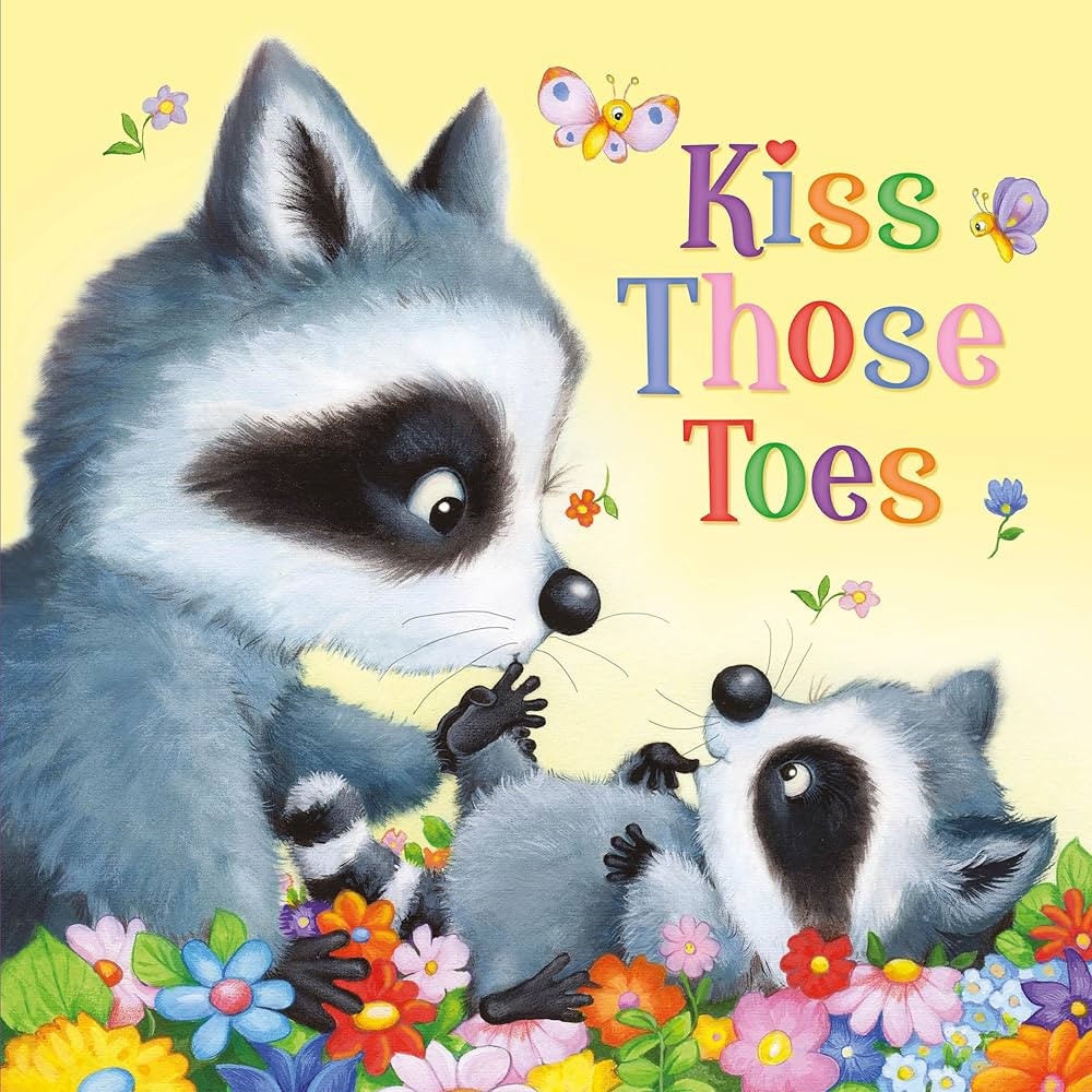 Kiss Those Toes – Interactive Bedtime Board Book for Babies | Rhyming Story with Forest Animals... | Amazon (US)