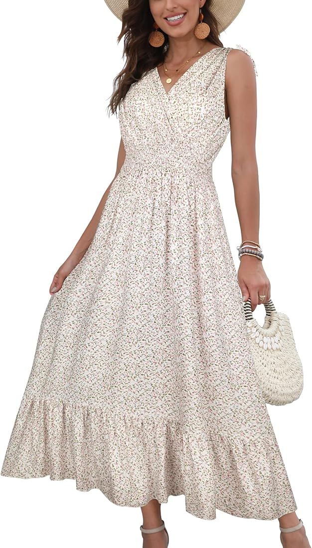 Sleeveless Summer Maxi Dress | Amazon (US)