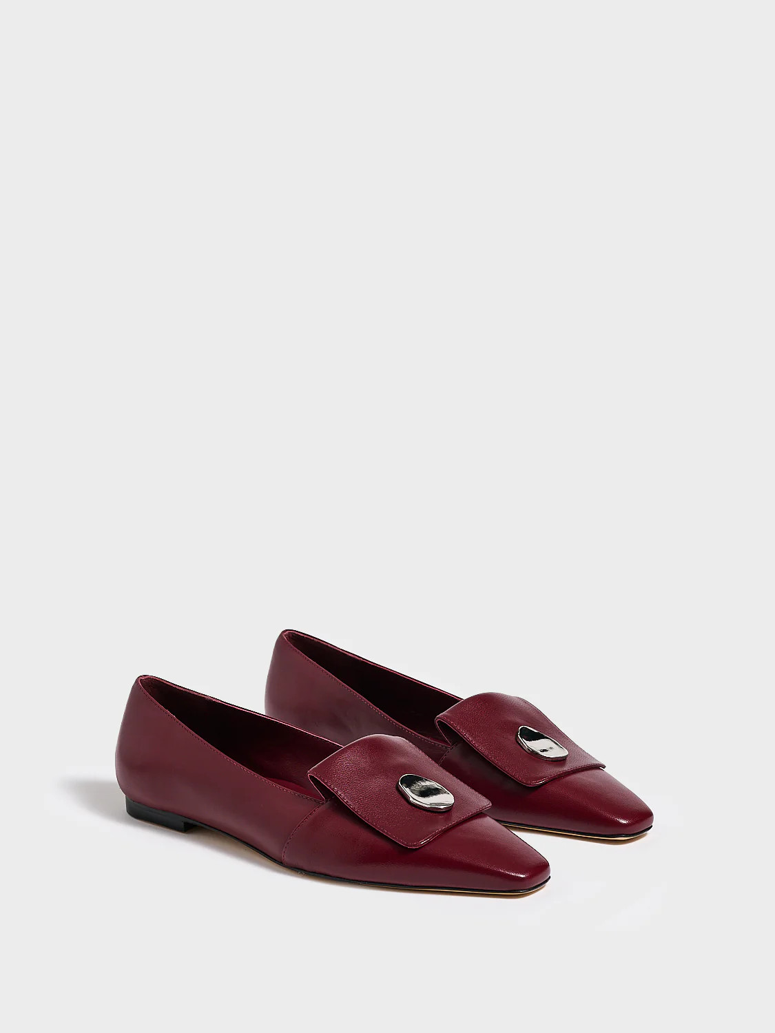 Mia Loafer | Burgundy Nappa | Women's Flat Loafer | Marion Parke | Marion Parke