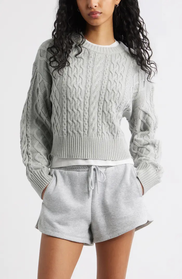 Cable Pullover Sweater | Nordstrom
