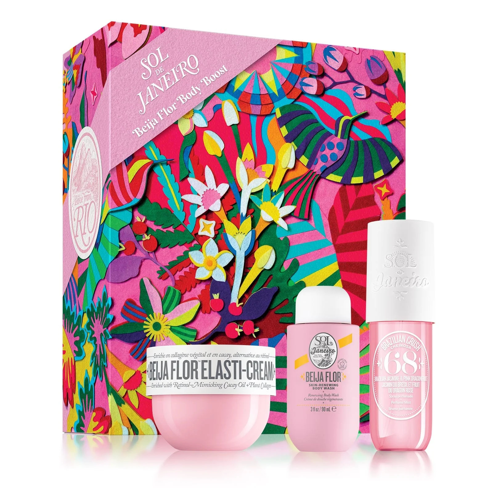 Beija Flor Body Boost - 3-Piece Holiday Gift Set - Sol de Janeiro | Sol de Janeiro