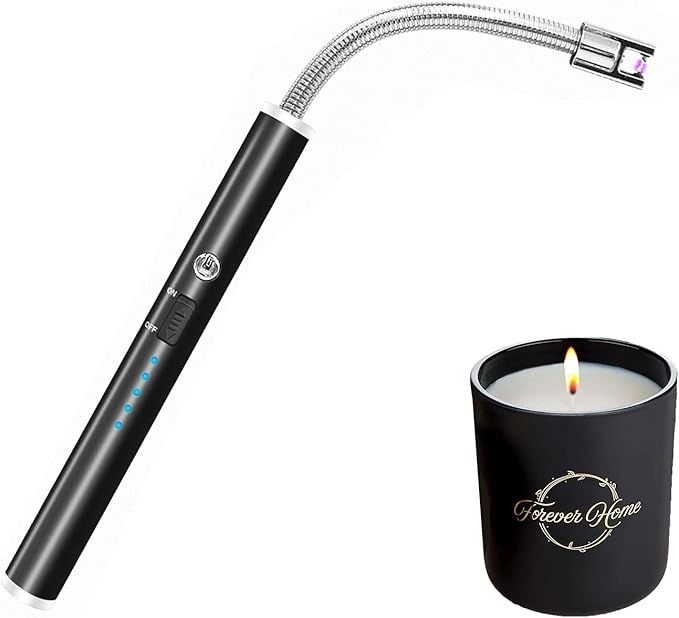 Candle Lighters,USB Rechargeable Electric Lighter Long Flexible and Windproof for Candles,Grill,C... | Amazon (US)