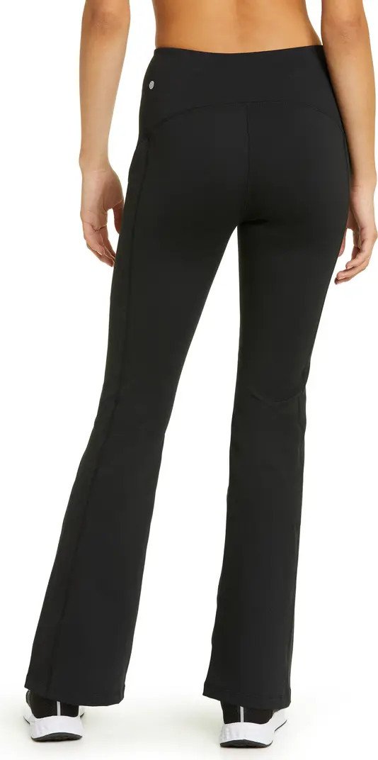 Live In High Waist Pocket Flare Pants | Nordstrom