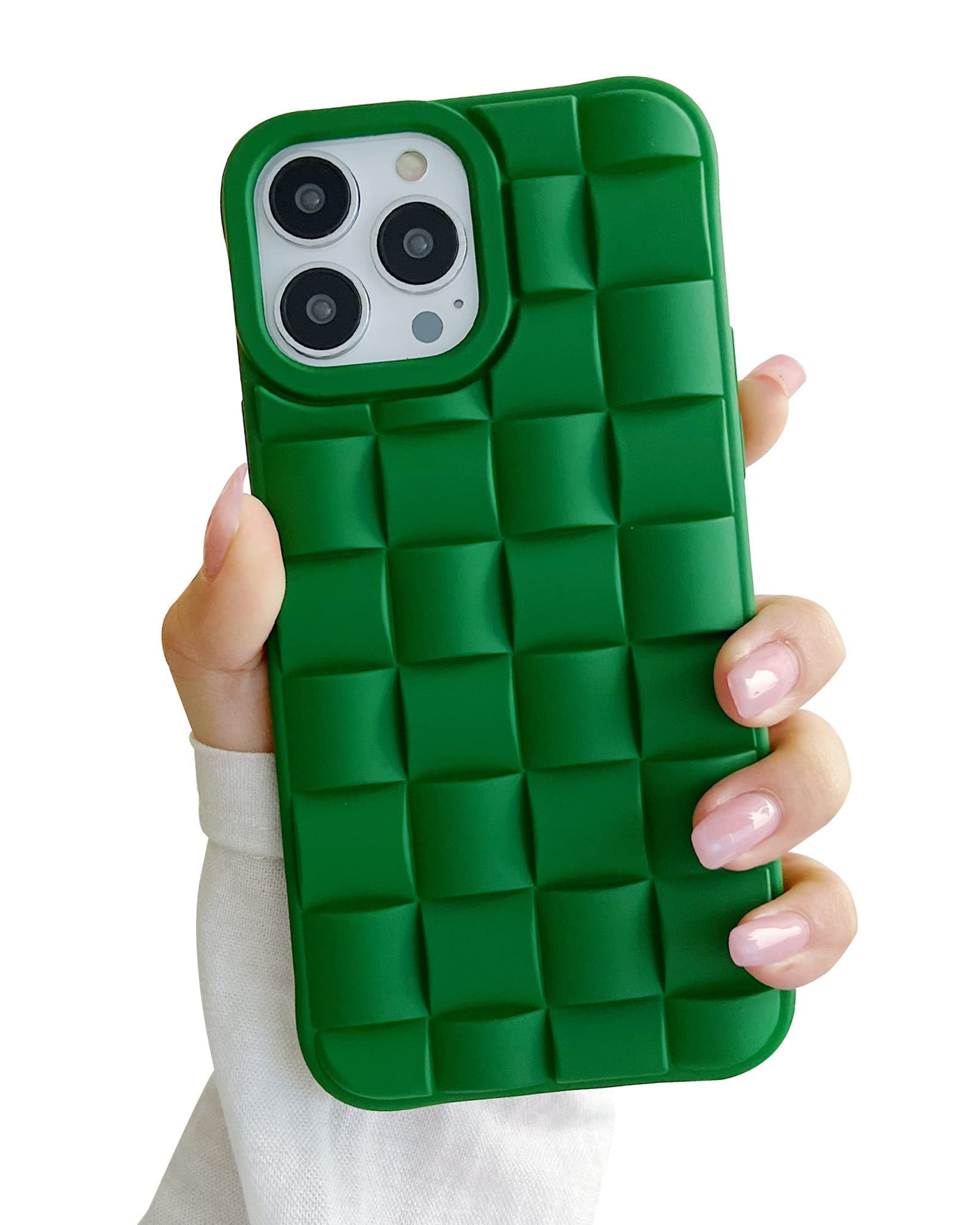 Ginkgonut iPhone 14 Pro Max Case (Green, 2022): 3D Cute Fashion Design, Soft Silicone, Shockproof... | Amazon (US)