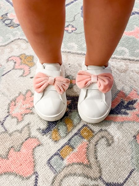 Toddler bow grandmillemial shoes 