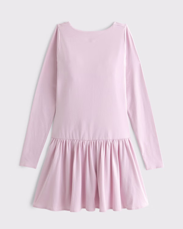 Women's Drop-Waist Knit Skort | Women's Dresses & Jumpsuits | Abercrombie.com | Abercrombie & Fitch (US)