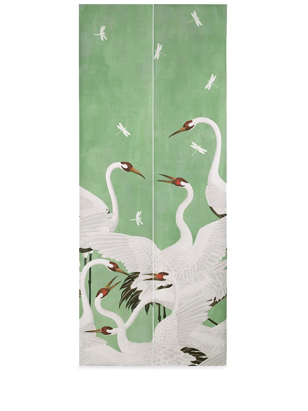 Heron-print wallpaper (set of 2 panels) | Farfetch (UK)