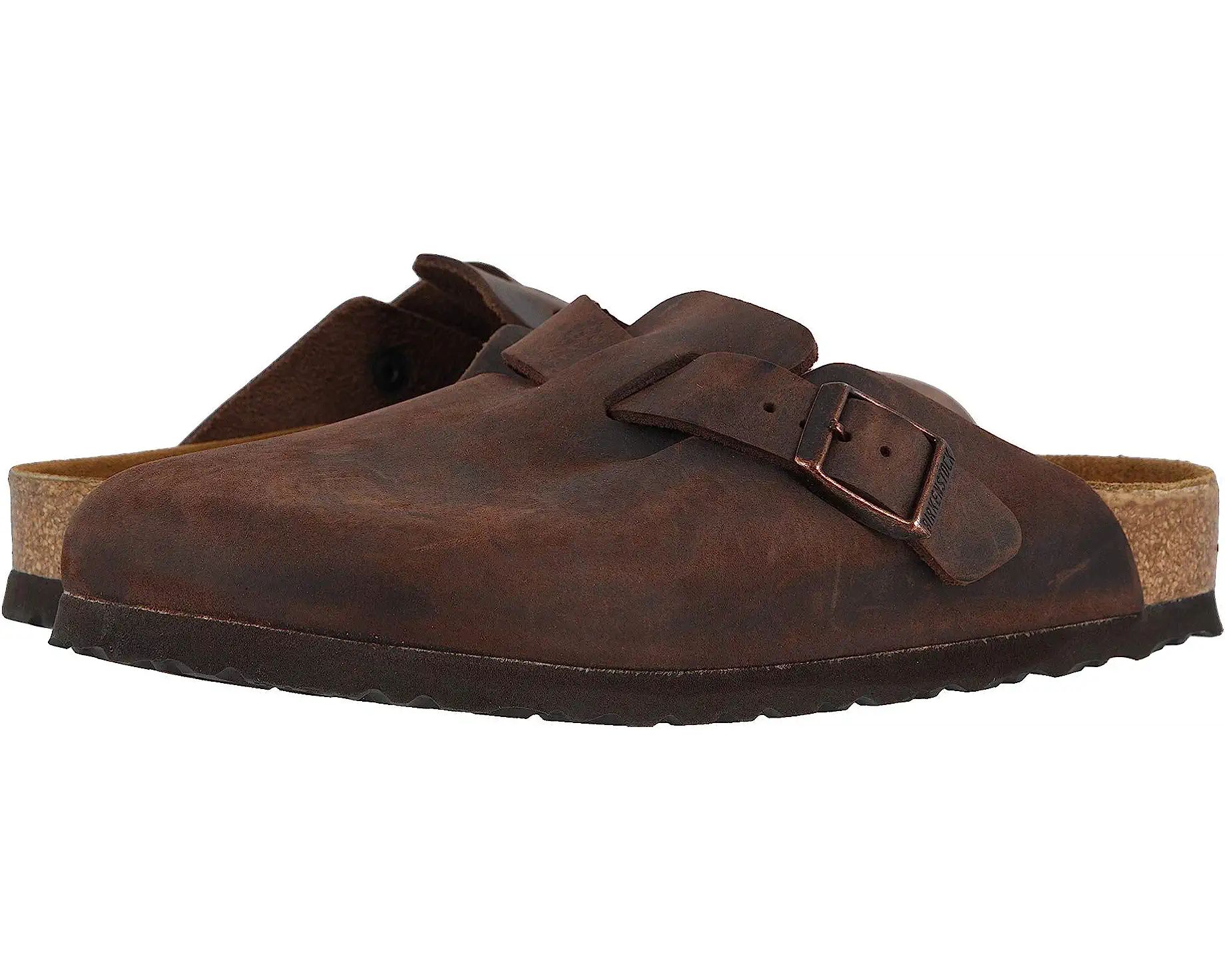 Boston Soft Footbed - Oiled Leather (Unisex) | Zappos