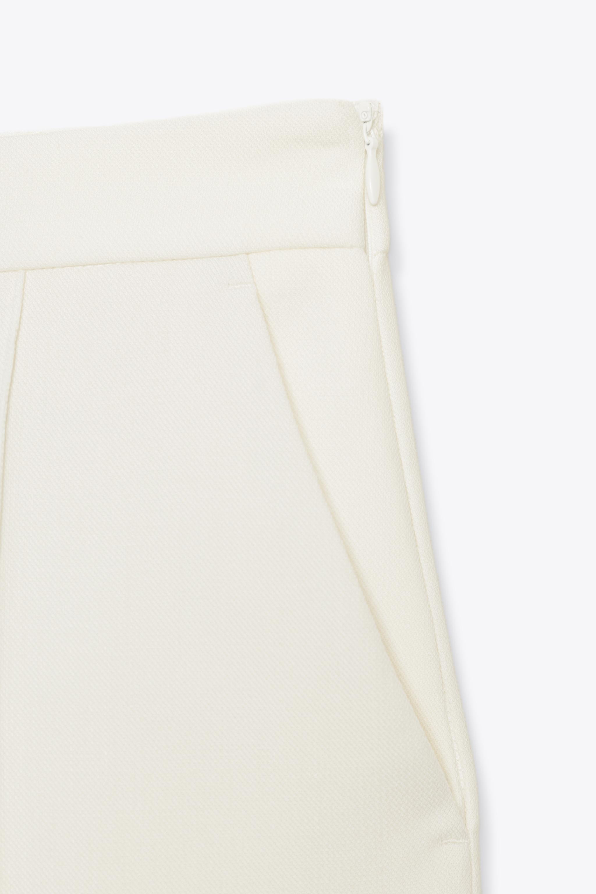 HIGH-WAISTED STRAIGHT LEG PANTS | Zara US