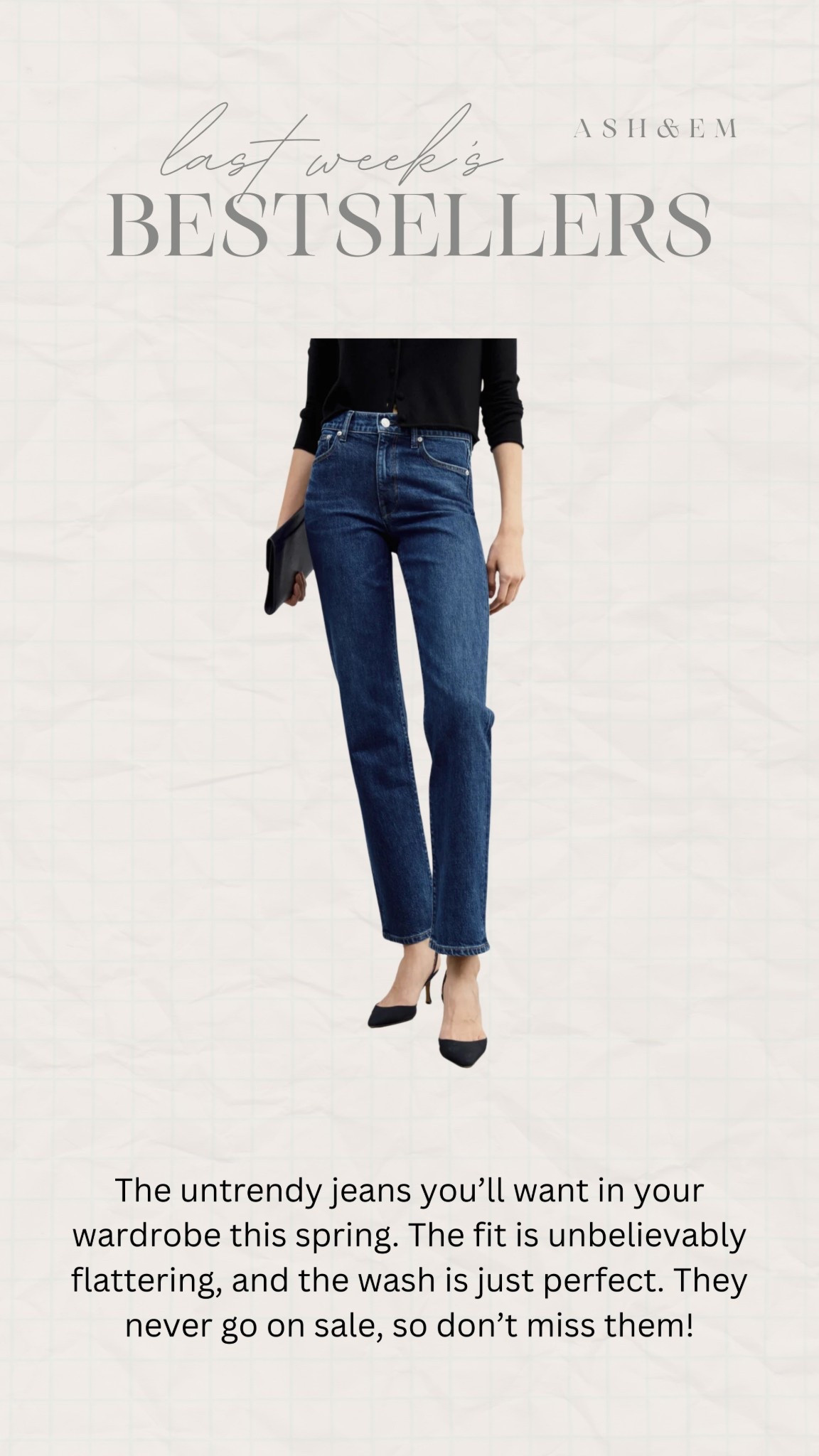 Last weeks bestseller!

Jeans, women’s jeans, spring denim, spring staple 

#LTKootd #LTKgrwm