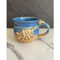 Handmade Pottery Mug - Rustic Ceramic Coffee Cup With Unique Glaze Artisan Stoneware Drinkware | Etsy (US)