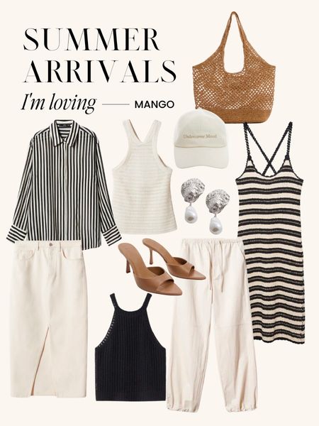Mango sale. 15% off 4+ items!! 

Neutral summer outfit, summer dress, striped button down, denim skirt, linen outfit, summer accessories

#LTKSeasonal #LTKsalealert #LTKFind