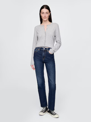 High Rise '90s Slim Straight Jeans | Gap (CA)