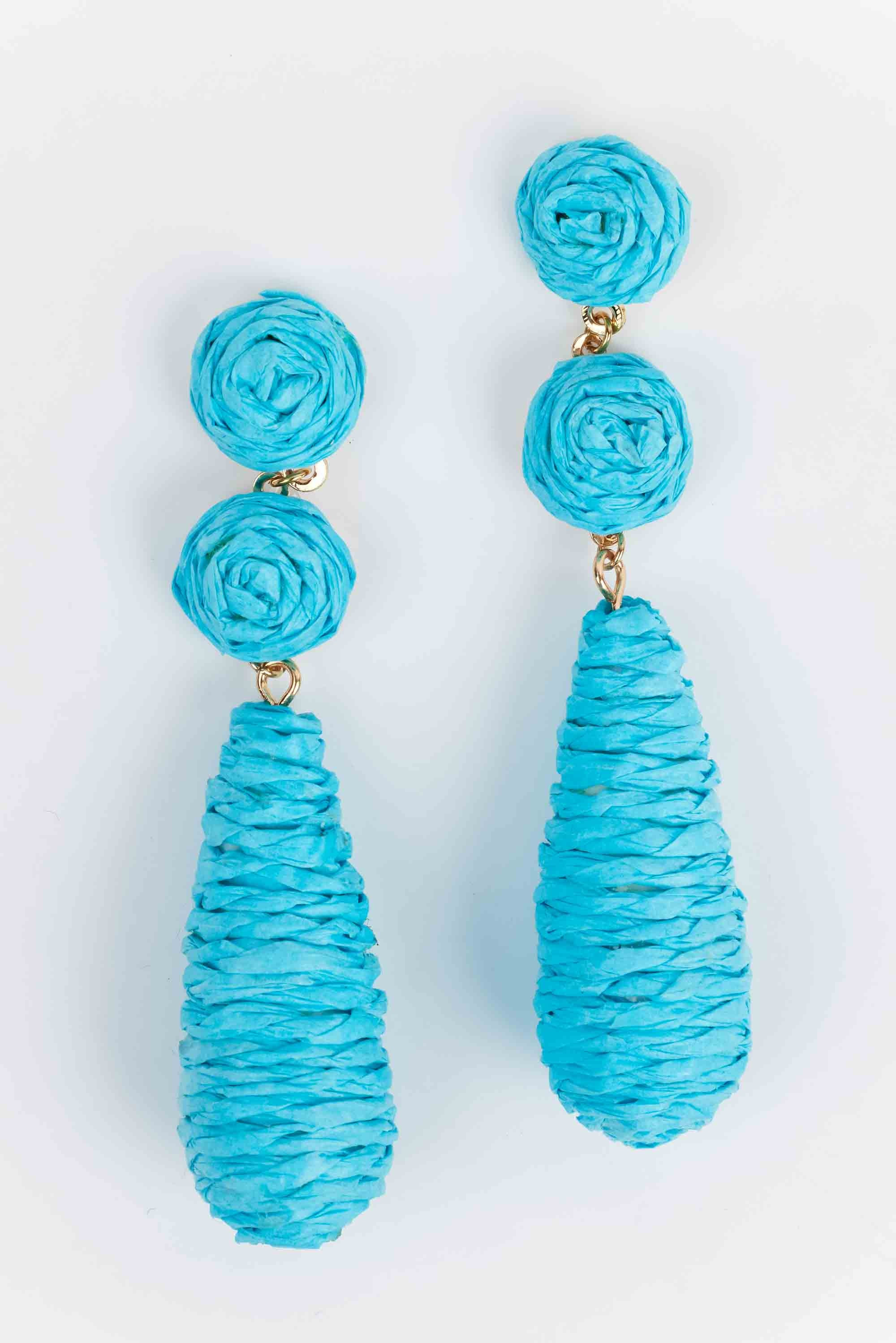 Janice Earrings- Blue | Avara