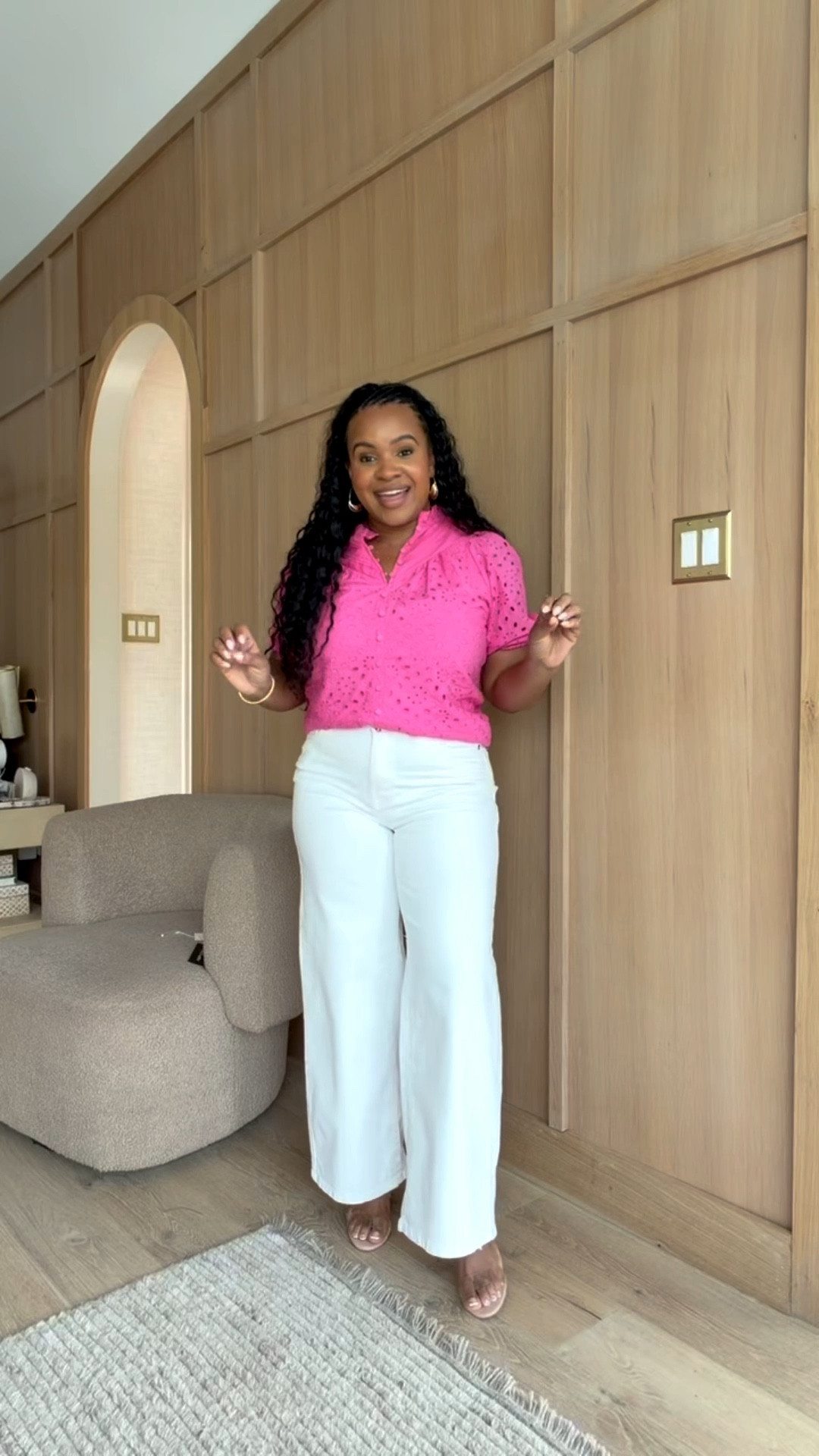 Found the perfect white pair of jeans that are great for any occasion and under $30! 💓They have some stretch- fitted but still a wide leg look. 

#LTKSeasonal #LTKootd #LTKgrwm