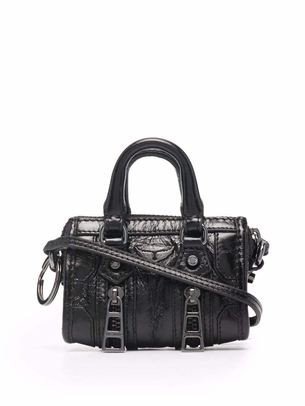 Zadig&Voltaire Sunny Mini Patent Leather Tote - Farfetch | Farfetch Global