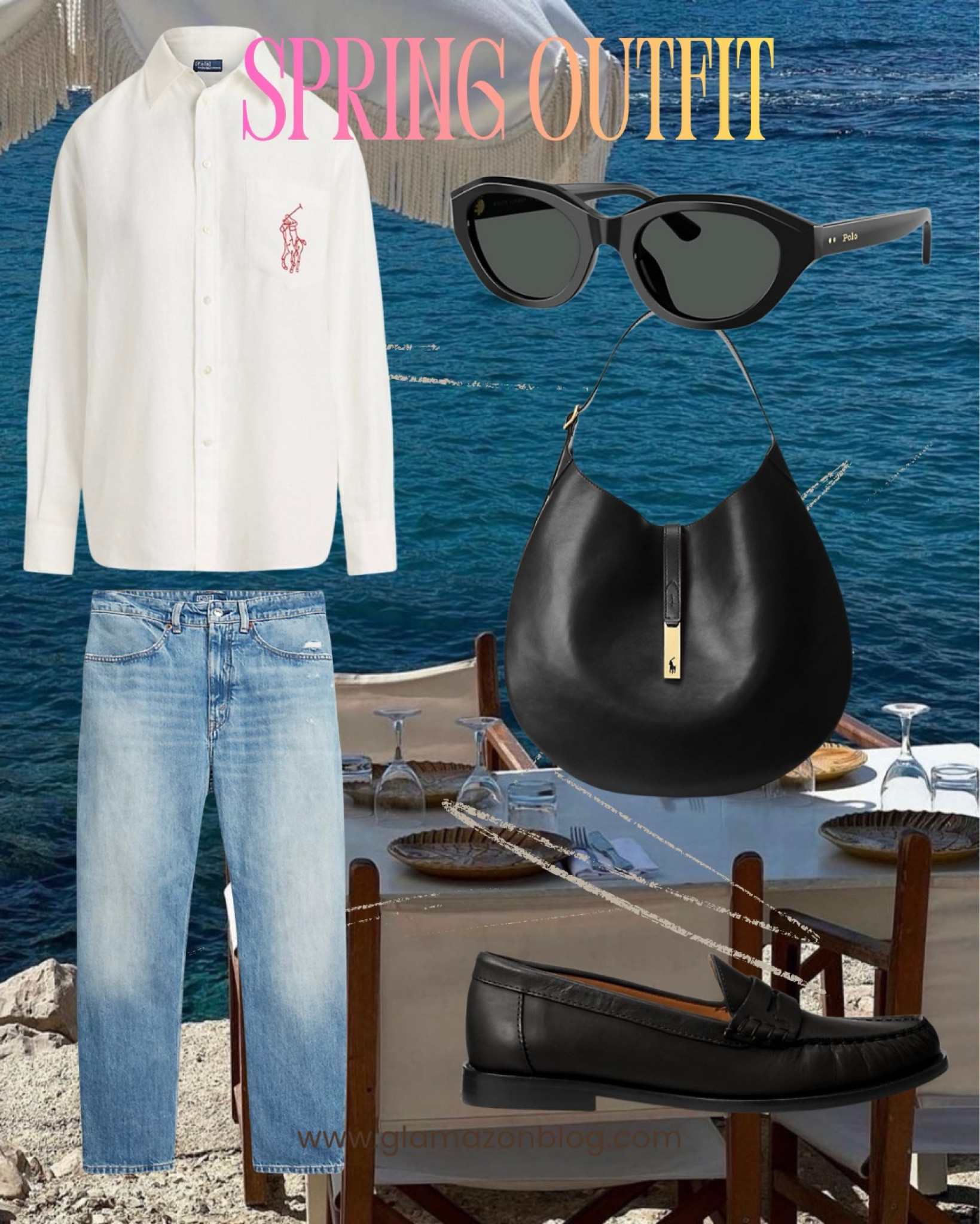 Linen shirt, chic outfit, Ralph Lauren outfit 

 #LTKxRalphLauren #LTKspring #LTKuk