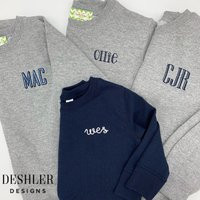 Kids Personalized Sweatshirt, Toddler Girls Boys Sweatshirt, Kids Sweatshirt | Etsy (US)